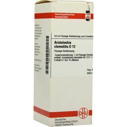 Abbildung: DHU Aristolochia clematitis D 12 Dilution Dilution, 50 ml PZN 02893551