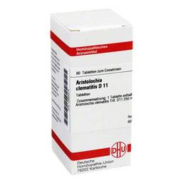 Abbildung: Aristolochia clematitis D 11 Tabletten Tabletten, 80 St PZN 02893574