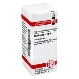 Abbildung: DHU Asa foetida D 6 Globuli Globuli, 10 g PZN 02893982