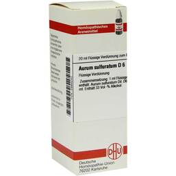 Abbildung: DHU Aurum Sulfuratum D 6 Dilution Dilution, 20 ml PZN 02894243