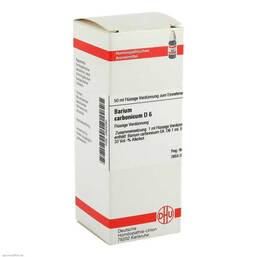 Abbildung: Barium carbonicum D 6 Dilution Dilution, 50 ml PZN 02894390