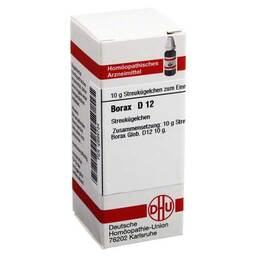 Abbildung: DHU Borax D 12 Globuli Globuli, 10 g PZN 02894734