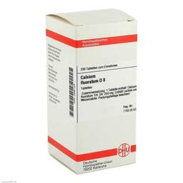 Abbildung: DHU Calcium fluoratum D 8 Tabletten Tabletten, 200 St PZN 02895159
