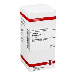 Abbildung: Calcium sulfuricum D 12 Tabletten Tabletten, 200 St PZN 02895403