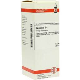 Abbildung: DHU Calendula D 4 Dilution Dilution, 50 ml PZN 02895461