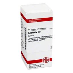 Abbildung: DHU Calendula D 4 Tabletten Tabletten, 80 St PZN 02895538