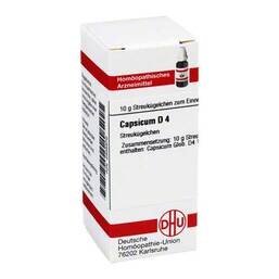 Abbildung: DHU Capsicum D 4 Globuli Globuli, 10 g PZN 02895679