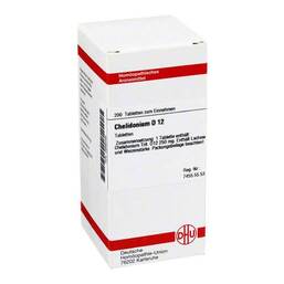 Abbildung: DHU Chelidonium D 12 Tabletten Tabletten, 200 St PZN 02896495