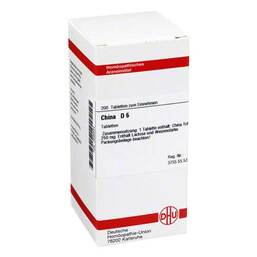 Abbildung: DHU China D 6 Tabletten Tabletten, 200 St PZN 02896584