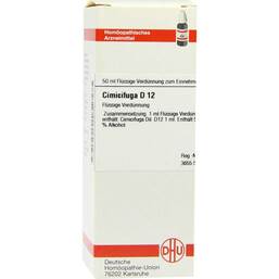 Abbildung: DHU Cimicifuga D 12 Dilution Dilution, 50 ml PZN 02896733