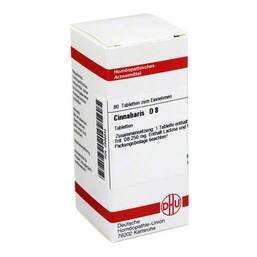 Abbildung: Cinnabaris D 8 Tabletten Tabletten, 80 St PZN 02896845