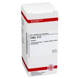 Abbildung: DHU Coffea D 12 Tabletten Tabletten, 200 St PZN 02897098