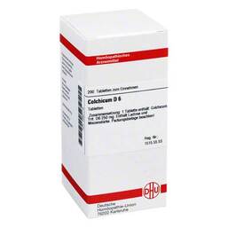 Abbildung: DHU Colchicum D 6 Tabletten Tabletten, 200 St PZN 02897112