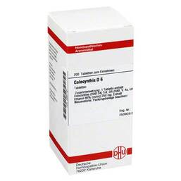 Abbildung: DHU Colocynthis D 6 Tabletten Tabletten, 200 St PZN 02897187