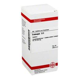Abbildung: DHU Crataegus D 3 Tabletten Tabletten, 200 St PZN 02897365