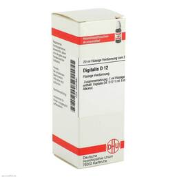 Abbildung: Digitalis D 12 Dilution Dilution, 20 ml PZN 02897891
