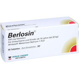 Abbildung: Berlosin Tabletten 50 St, Tabletten PZN 02898330