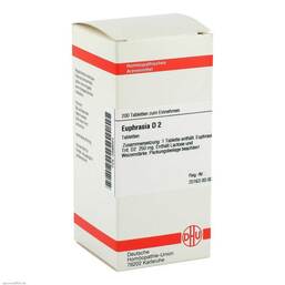 Abbildung: DHU Euphrasia D 2 Tabletten Tabletten, 200 St PZN 02898554