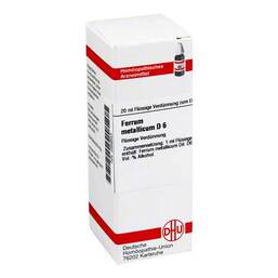 Abbildung: DHU Ferrum metallicum D 6 Dilution Dilution, 20 ml PZN 02898643