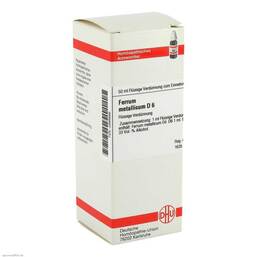 Abbildung: Ferrum metallicum D 6 Dilution Dilution, 50 ml PZN 02898666