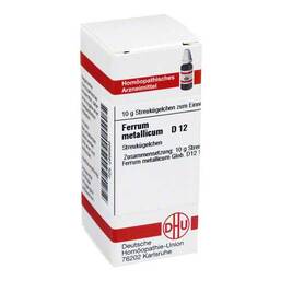 Abbildung: DHU Ferrum metallicum D 12 Globuli Globuli, 10 g PZN 02898695