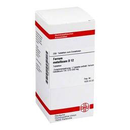 Abbildung: Ferrum metallicum D 12 Tabletten Tabletten, 200 St PZN 02898726