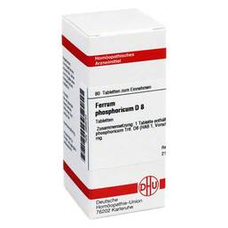 Abbildung: Ferrum phosphoricum D 8 Tabletten Tabletten, 80 St PZN 02898784