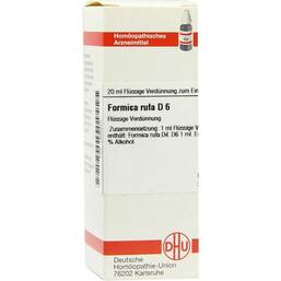 Abbildung: Formica rufa D 6 Dilution Dilution, 20 ml PZN 02898910