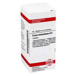 Abbildung: DHU Fucus vesiculosus D 6 Tabletten Tabletten, 80 St PZN 02898985