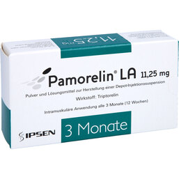 Abbildung: Pamorelin LA 11,25 mg Trockensubstanz mit Lösungsmittel 1 St, Trockensubstanz mit Lösun PZN 02899269