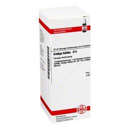 Abbildung: DHU Ginkgo biloba D 6 Dilution Dilution, 50 ml PZN 02899312
