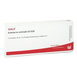 Abbildung: Aranea ex animale GL D 30 Ampullen 10X1 ml, Ampullen PZN 02902209