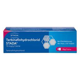 Abbildung: Terbinafinhydrochlorid STADA® 10 mg/g Creme Creme, 15 g PZN 02904935