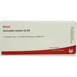 Abbildung: Articulatio Humeri GL D 8 Ampullen Ampullen, 10X1 ml PZN 02906348