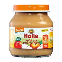 Abbildung: Holle Apfel pur Brei, 125 g PZN 02906667
