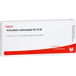 Abbildung: Articulatio Radiocarpea GL D 30 Ampullen 10X1 ml, Ampullen PZN 02907253