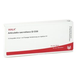 Abbildung: Articulatio Sacroiliaca GL D 30 Ampullen 10X1 ml, Ampullen PZN 02907454