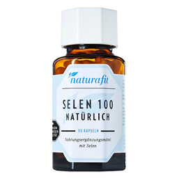 Abbildung: Naturafit Selen 100 natürlich Kapseln Kapseln, 90 St PZN 02909298