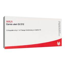 Abbildung: Cervix Uteri GL D 12 Ampullen 10X1 ml, Ampullen PZN 02911881