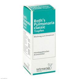 Abbildung: Roths Pulmonaria classic Tro Tropfen, 50 ml PZN 02912610