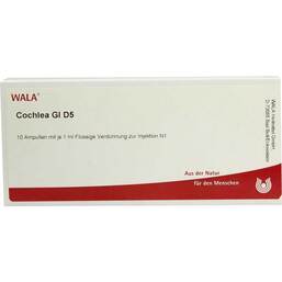 Abbildung: Cochlea GL D 5 Ampullen 10X1 ml, Ampullen PZN 02912768