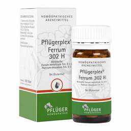 Abbildung: Pflügerplex Ferrum 302 H Tabletten 100 St, Tabletten PZN 02913029