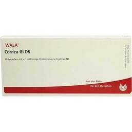 Abbildung: Cornea GL D 5 Ampullen 10X1 ml, Ampullen PZN 02914520