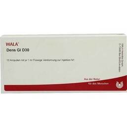 Abbildung: Dens GL D 30 Ampullen Ampullen, 10X1 ml PZN 02916720