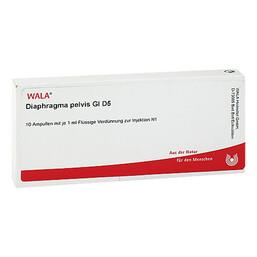 Abbildung: Diaphragma Pelvis GL D 5 Ampullen 10X1 ml, Ampullen PZN 02916996