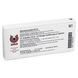 Abbildung: Glandula Parotis GL D 5 Ampullen 10X1 ml, Ampullen PZN 02923476