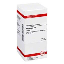 Abbildung: DHU Hamamelis D 4 Tabletten Tabletten, 200 St PZN 02924056