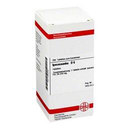 Abbildung: DHU Ipecacuanha D 6 Tabletten Tabletten, 200 St PZN 02925096