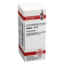 Abbildung: DHU Jodum D 12 Globuli Globuli, 10 g PZN 02925297