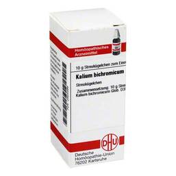 Abbildung: DHU Kalium bichromicum D 30 Globuli Globuli, 10 g PZN 02925386